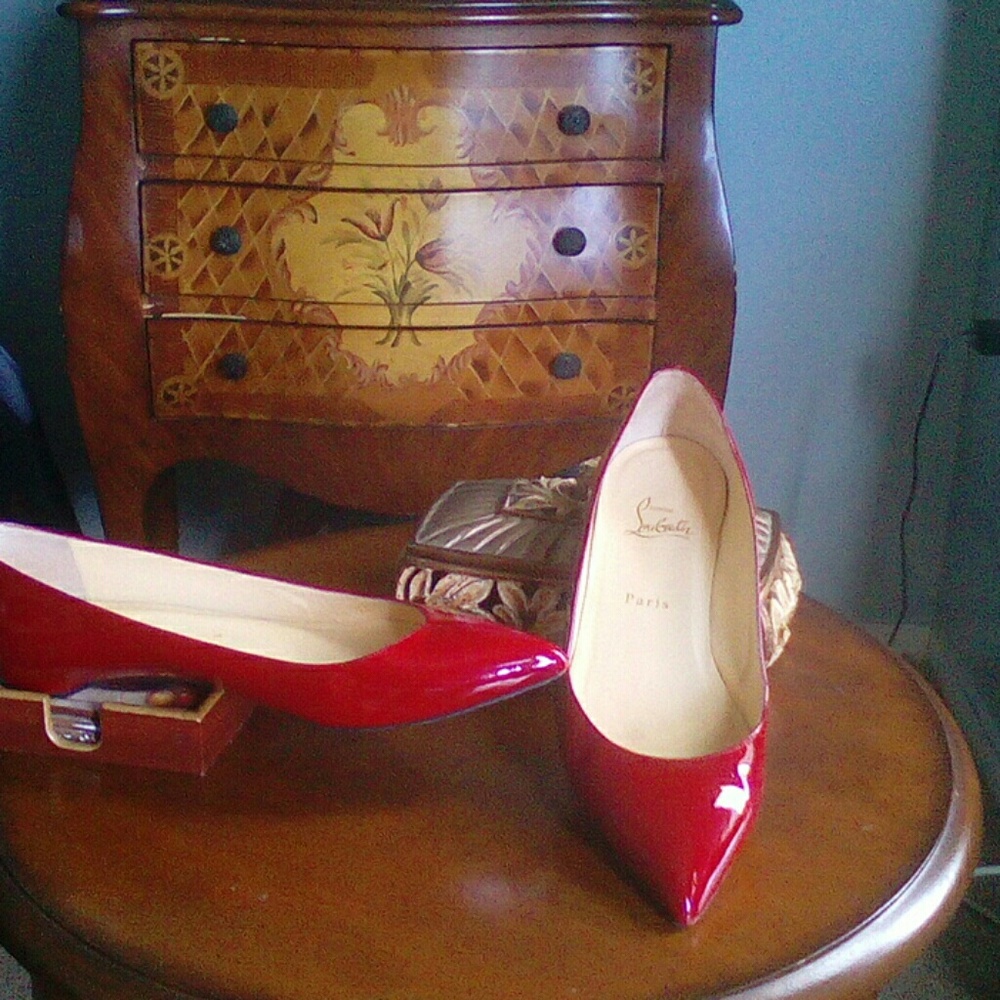 Authentic Christian Louboutins Flats